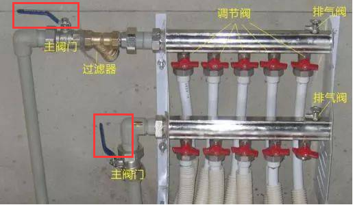 地源熱泵地暖分集水器開關如何打開與關閉？